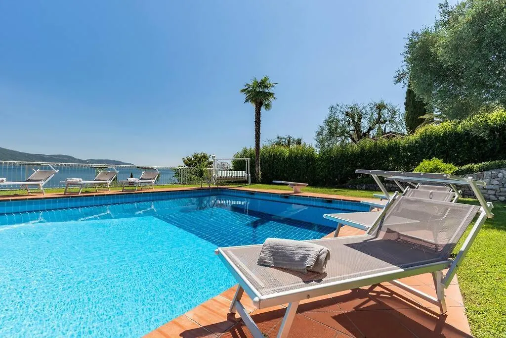 Villa Aurora- Villa Esclusiva Con Piscina E Splendida Vista Lago Gargnano
